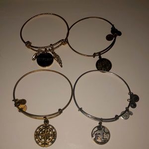 3 Alex and Ani bracelets and bonus